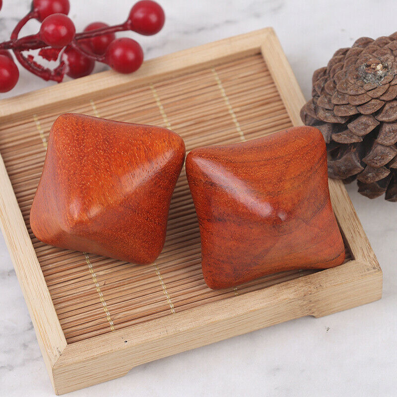 Hand Massage Vietnam Fragrant Wood Reflexology Massager Hexagonal Acupunc.l8
