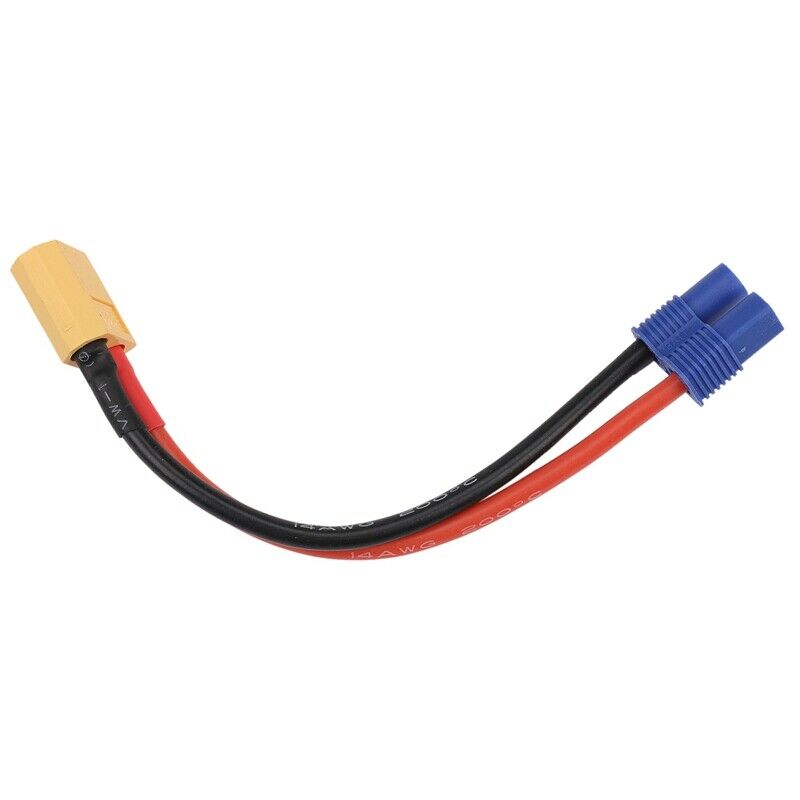 3pcs XT60 XT-60 Male to EC3 Female Connector Adapter Wire for RC Lipo Battery Q5