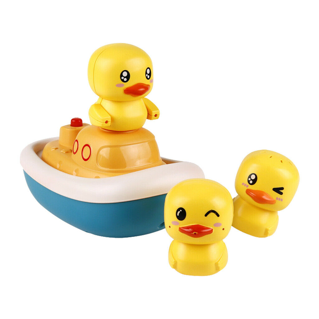 Duck Water Spray Baby Bathtub Shower Head Toys Birthday Gifts for Toddlers