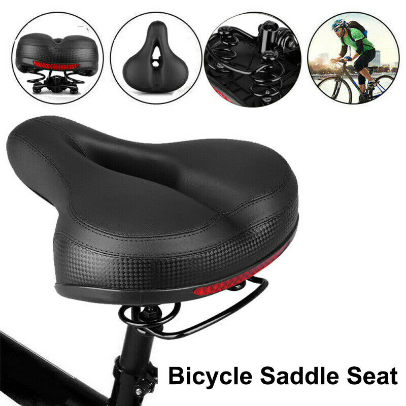 Shock Absorb Wide Bicycle Saddle Seat MTB Mountain Bike Cushion Comfort UP GEL