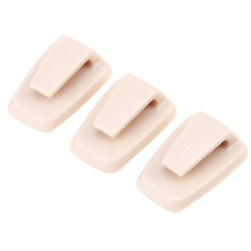 3Pcs Car Seat Headrest Hook Backseat Purse Hanger Bag Cloth Hanging Holder Set
