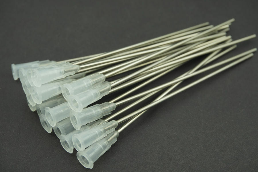 10PCS Blunt Dispensing Needles Syringe Needle Tip For Ink Glue Liquid 100mm 16G