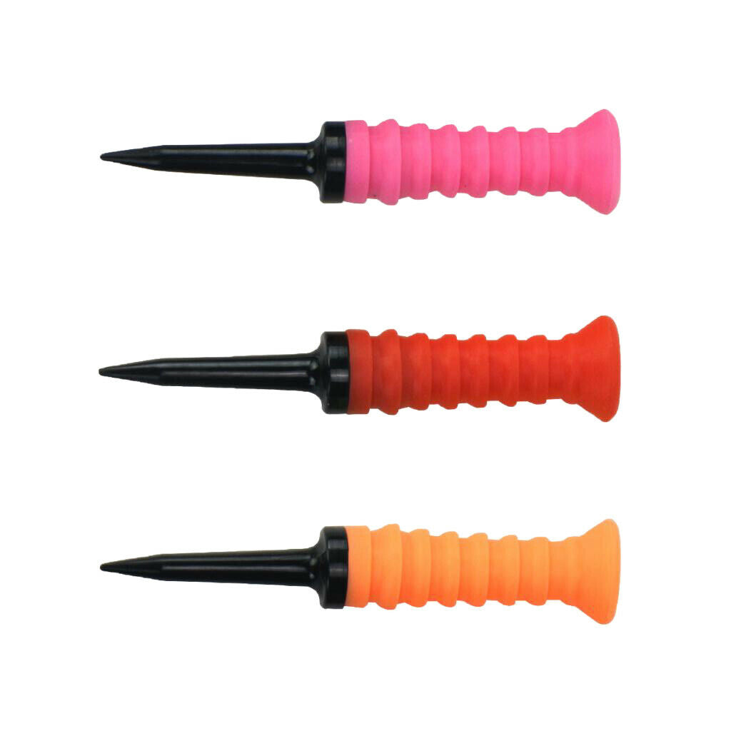 2X 3PCS Golf Club Tees Golf Practice Equipment Golf Club Tee Random Colors