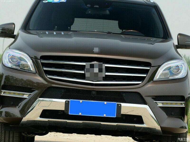For 12-15Mercedes W166 ML350 ML500 1668851223 Front Bumper Chrome Tow Hook Cover