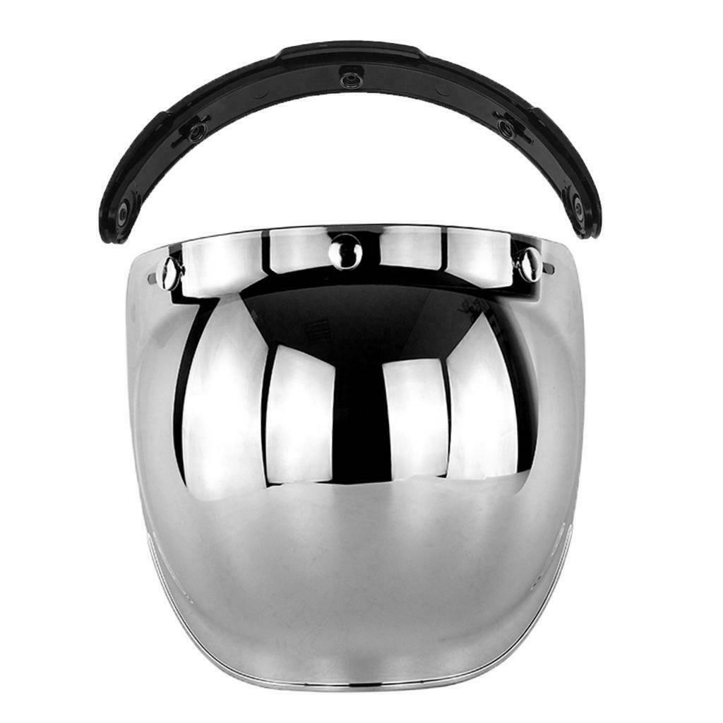 Unisex PC Motorcycle Bubble Visor Windshield Waterproof UV400 Protection