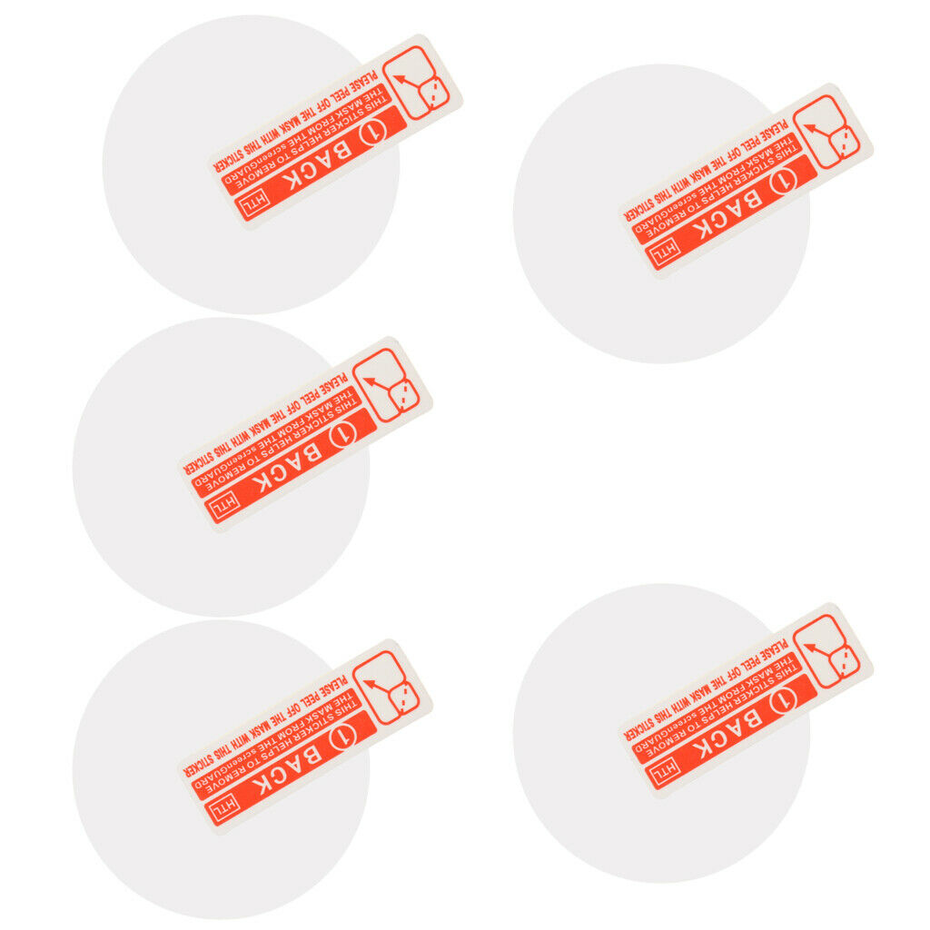 5Pieces 9H Tempered Glass Protective Film Suitable For A Watch Of 35