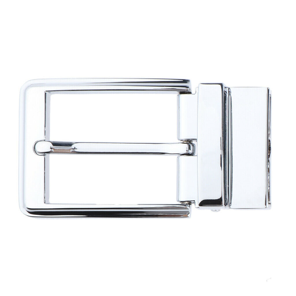 2x   Reversible   Belt   Buckle   Single   Prong   Rectangular   Pin   Buckle