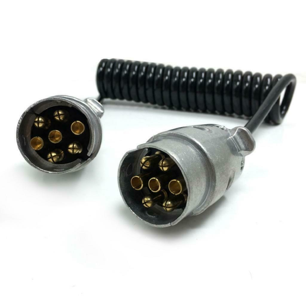 7-Pin Trailer Truck Semitrailer Plug Connector 12V 12N Type