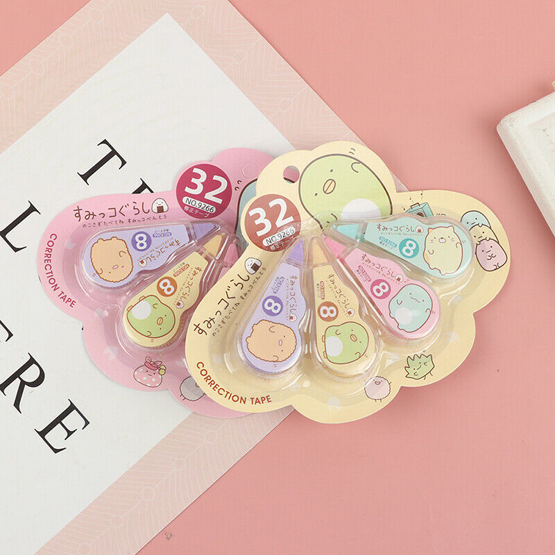 4 pcs/pack White out Correction Tape Gift Stationery School Office Sup TH
