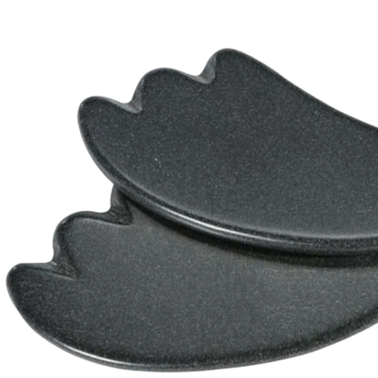 2 Piece Facial Large Massage Stone Pain Relief Lava Basalt Pack 12x5.7x0.2cm