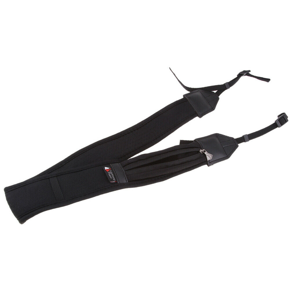 Anti-Slip Soft Pad Shoulder Neck Strap Belt for Sony Canon DSLR Camera,Black
