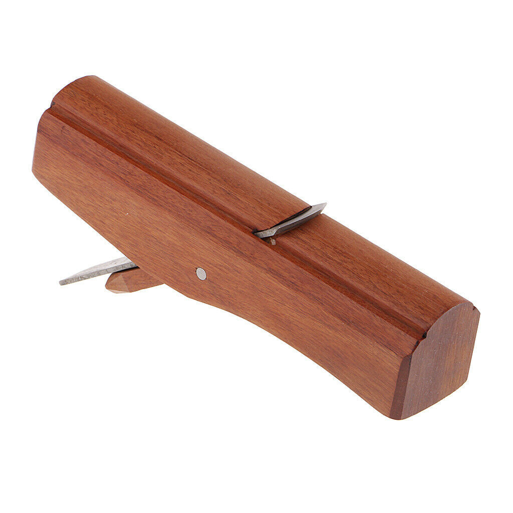 Wooden Groove Plane Tongued-And-Groove Plane for Woodworking Craft DIY Tools