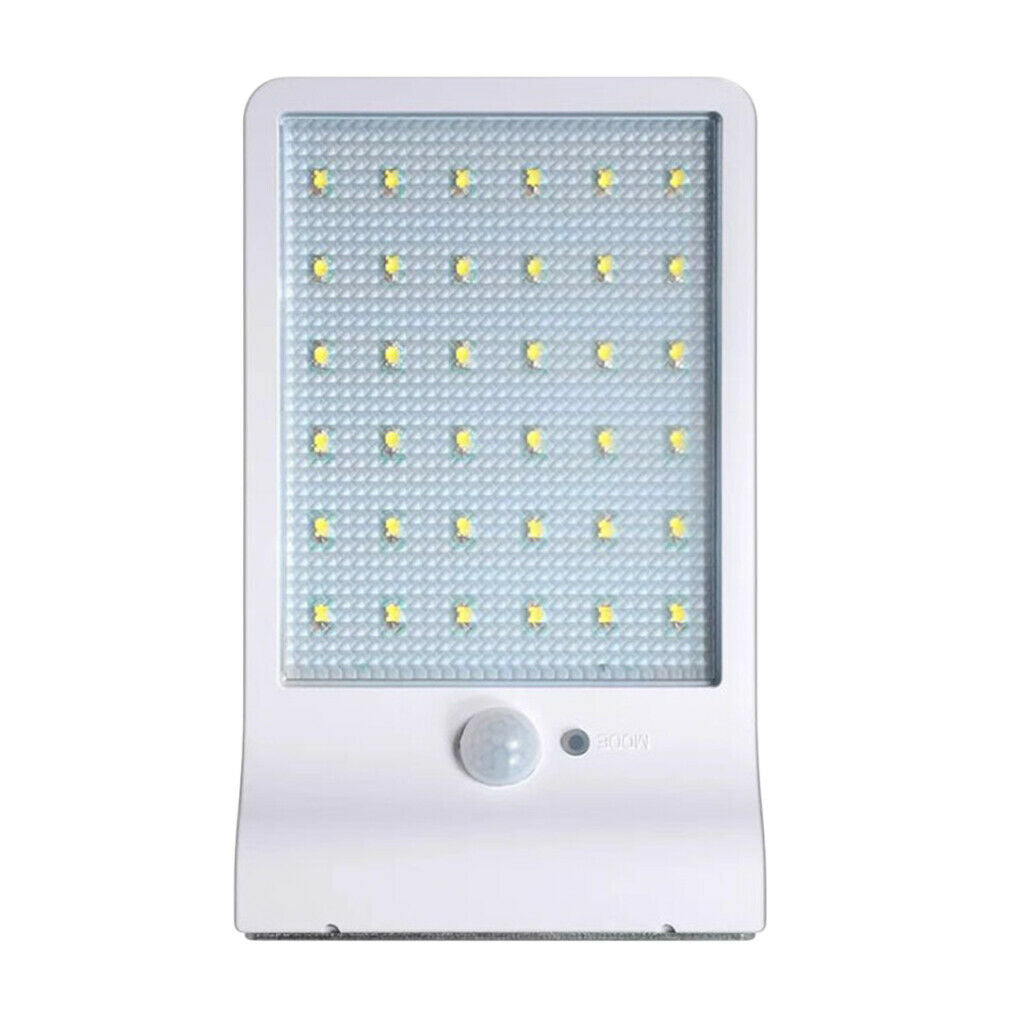 3W Solar 36 LED Sensor Pathday Light Outdoor Garden Lamp White