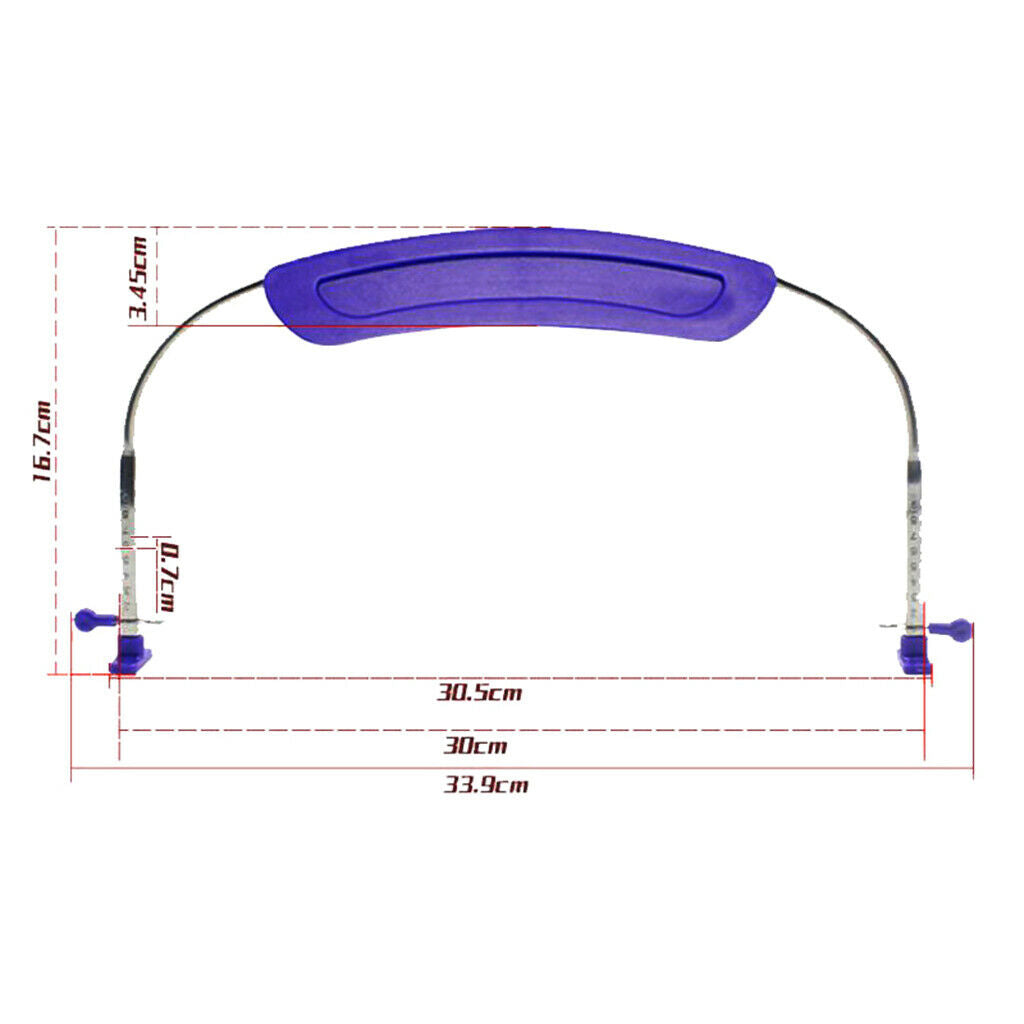 Cake base cutter made of stainless steel for bread, cakes