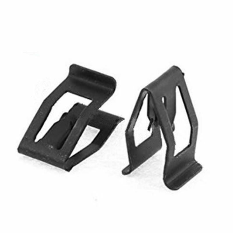10Pcs Car Console Instrument Panel Dash Dashboard Trim Metal Retainer Clip