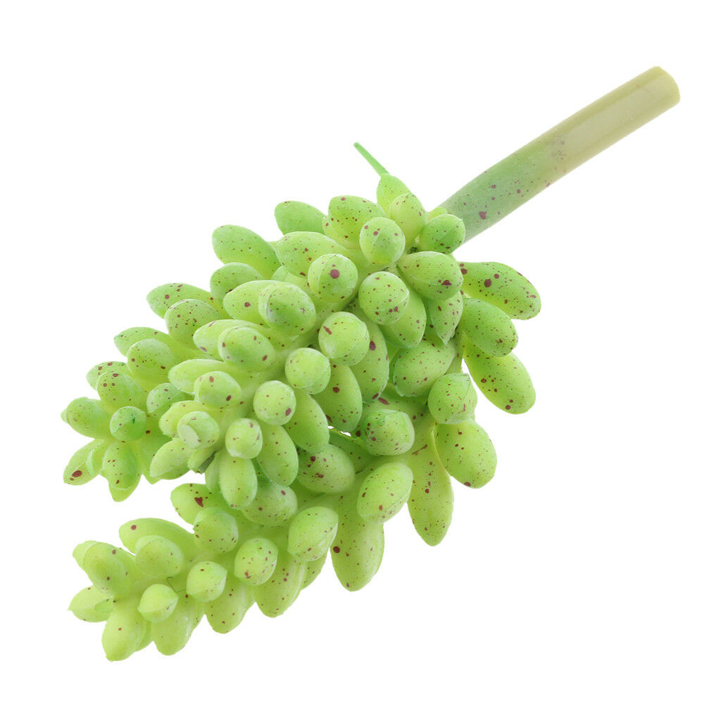 Plastic Artificial Grass Succulents Plants Home Landscape #1