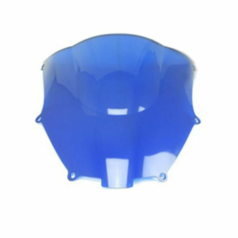 Blue Double Bubble Windshield  for Kawasaki Ninja ZX9R ZX 9R 2000-2003