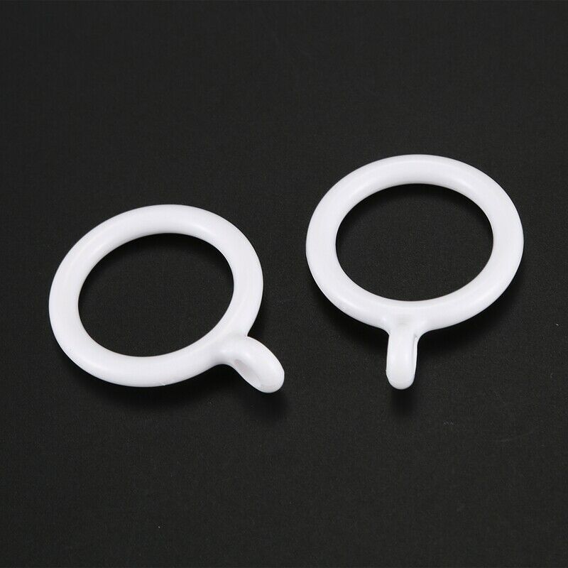 20X White 25Mm Inner Plastic Curtain s W8V8V8
