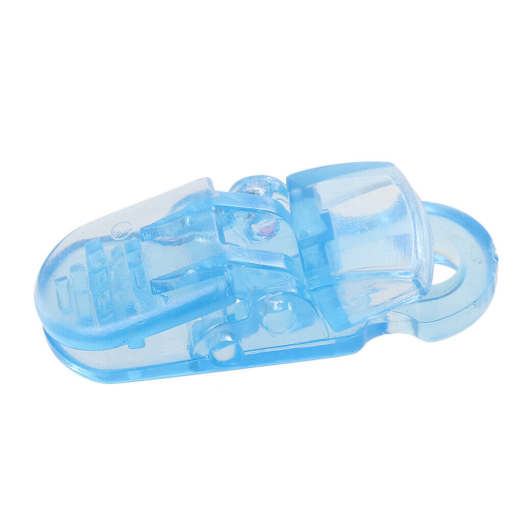 18Pcs Plastic Pacifier Soother Clip Dummy Clips Baby Shower Gift