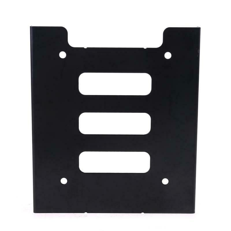 2.5in to 3.5in Hard Drive Mounting Bracket Kit SATA Data Cable SSD Tray Holder