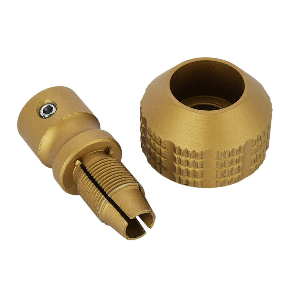 Alloy Tattoo Machine Self Locking Handle Grip Holder Needle Bar Tube Yellow