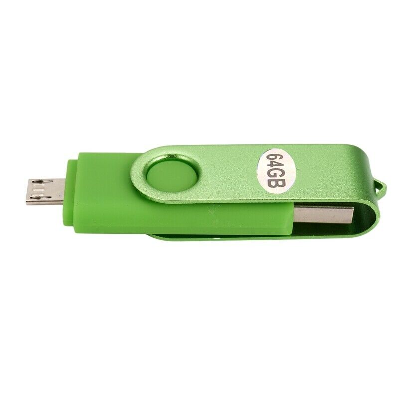 64Gb Colorful Usb 3.0 Flash Drive Otg Pendrive Micro-Usb Stick External StoragP9