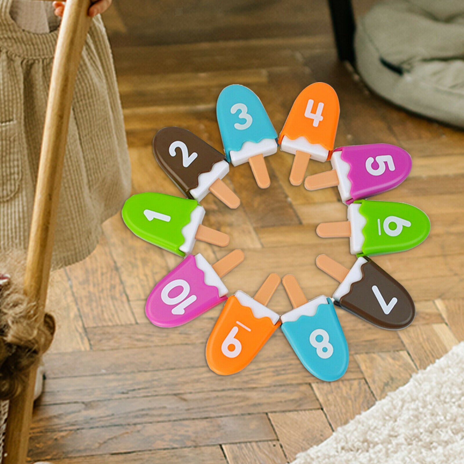 Number Matching Toys Learning Number Educational Gift Number Sorting Games