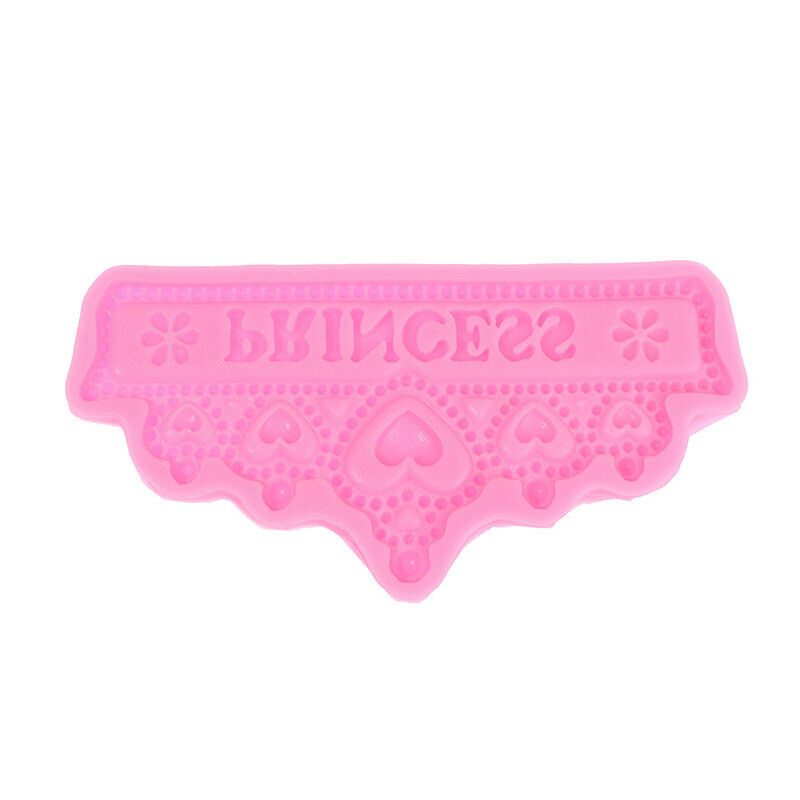 DIY Princess Crown Silicone Cake Mold for Chocolate Jelly Baking Mould To.l8