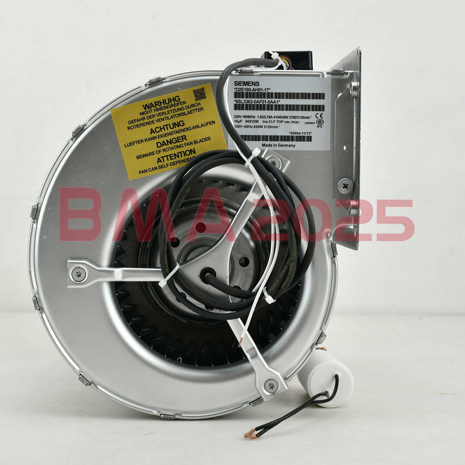 1PC New Inverter blower D2E160-AH01-17 6SL3362-0AF01-0AA1 1year warranty SM9T