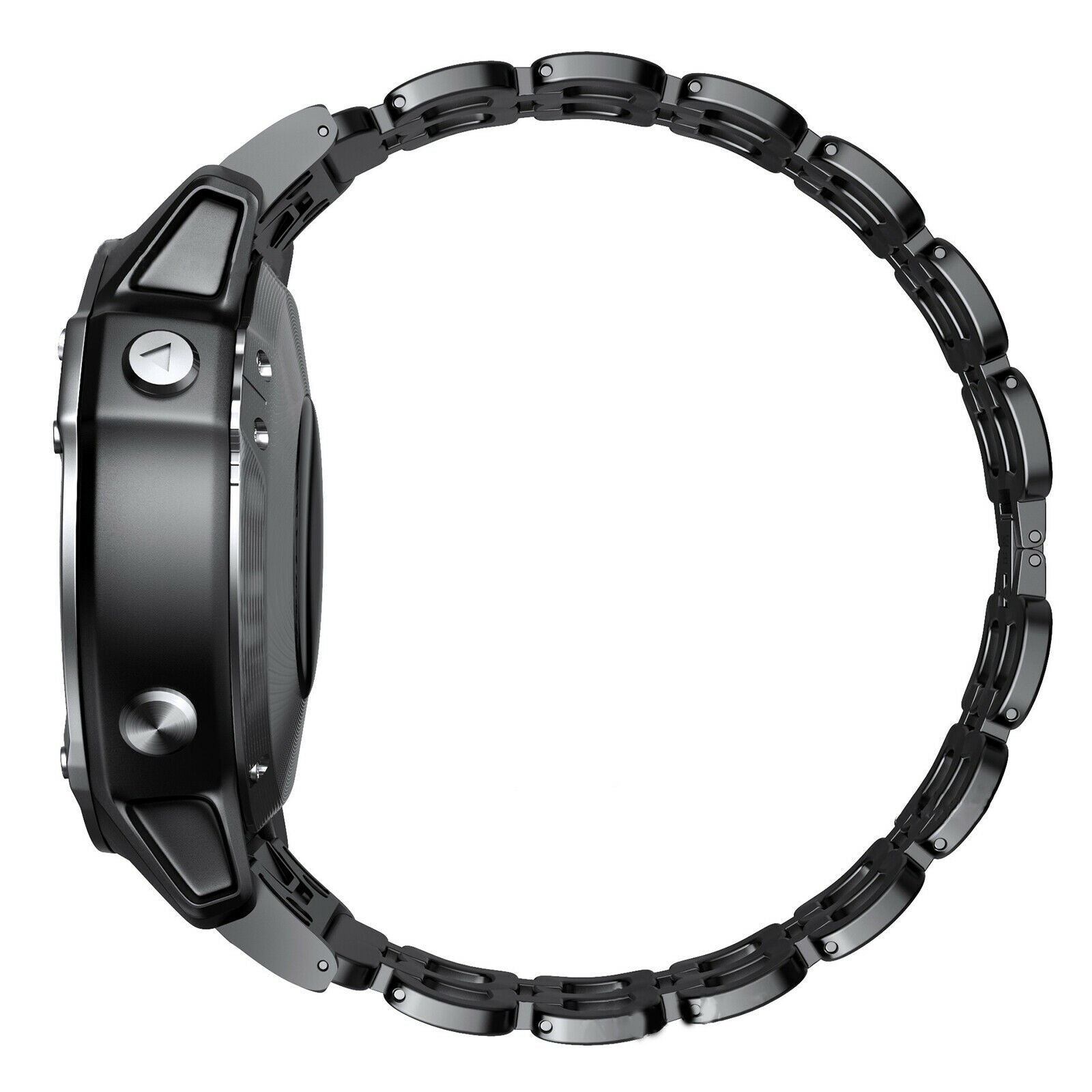 Watch Strap Double-row Steel Watch Belt for Fenix 6X/Fenix 5X/Fenix 3 Watch