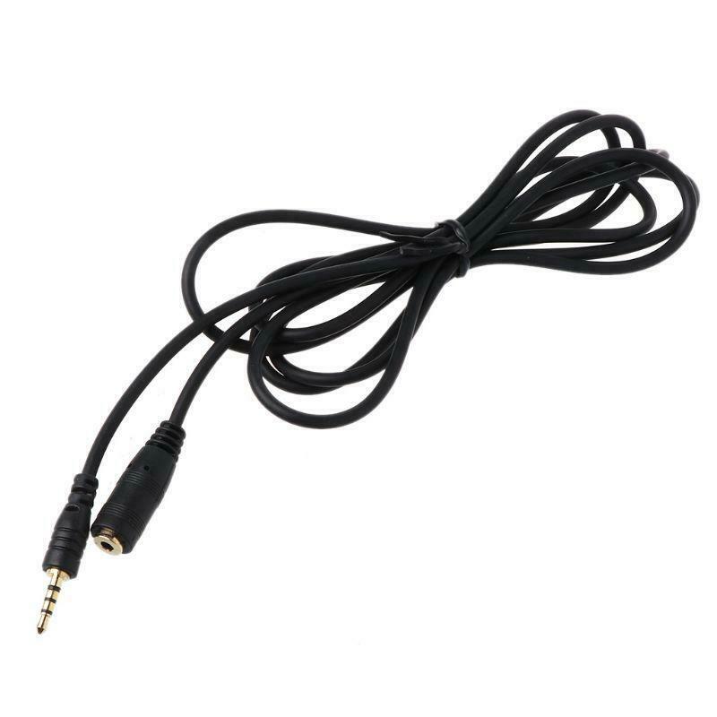150cm 2.5mm Male to Female Jack Extension Audio AUX Cable Cord for Smartphone