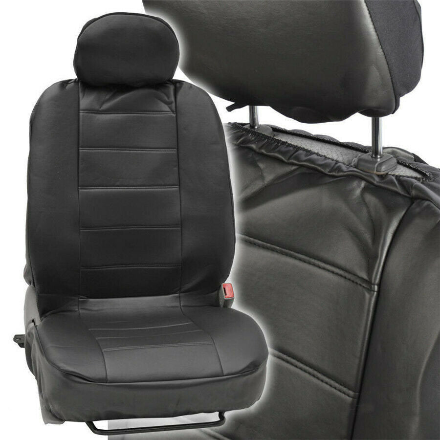 Universal Breathable PU Leather Car Seat Covers Compatible for All Car