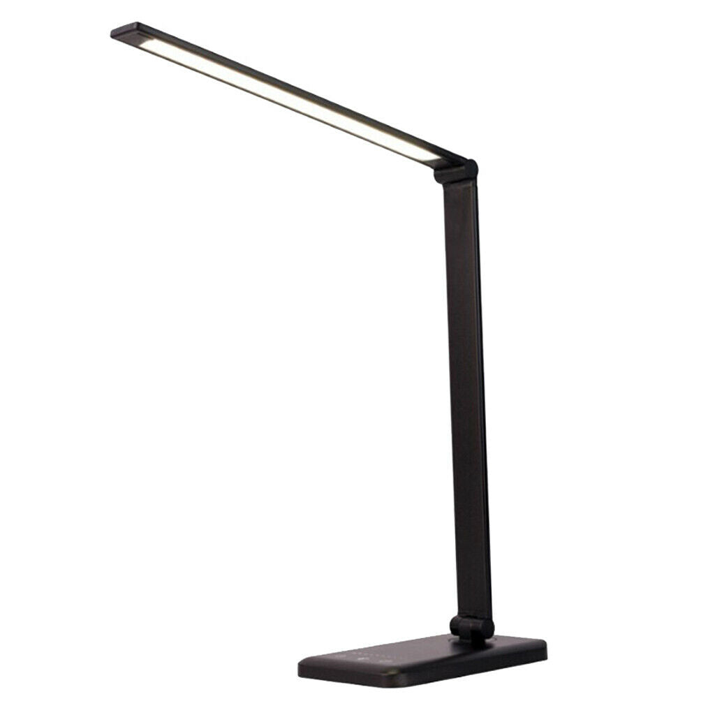 5V LED Table Lamp  Reading Bedside Lamp Universal Black-5 Gears