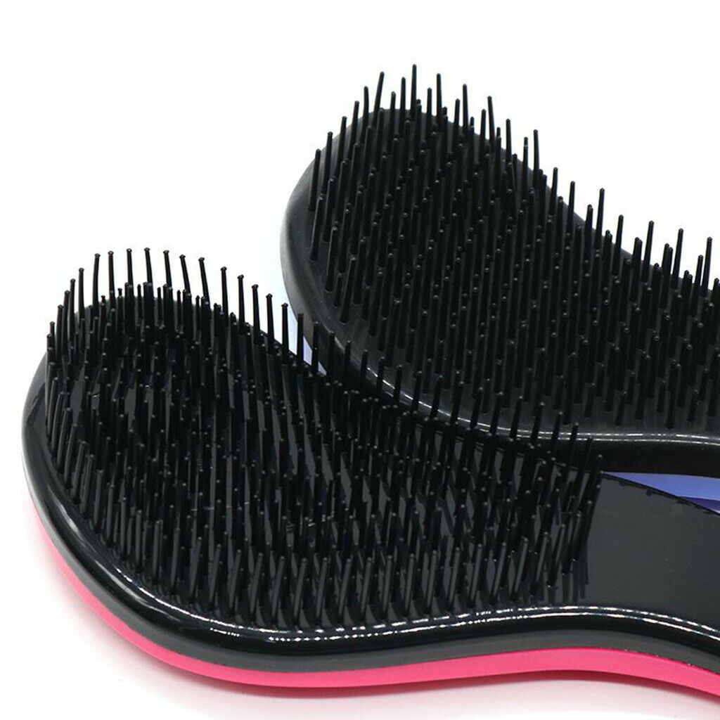 Hair Brush  Free Hair Combs Unique Handle Detangling Comb Yellow