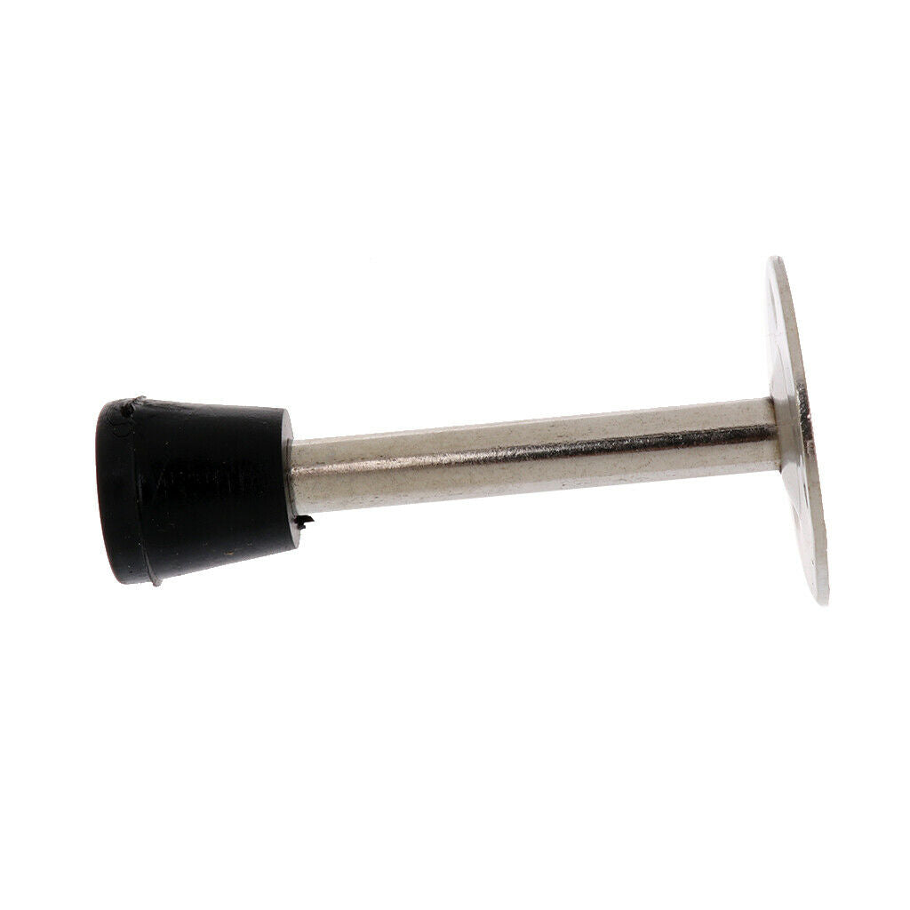 Stainless Steel Door Stop Door Holder Catcher Wall Protector ##2 - 90x45mm
