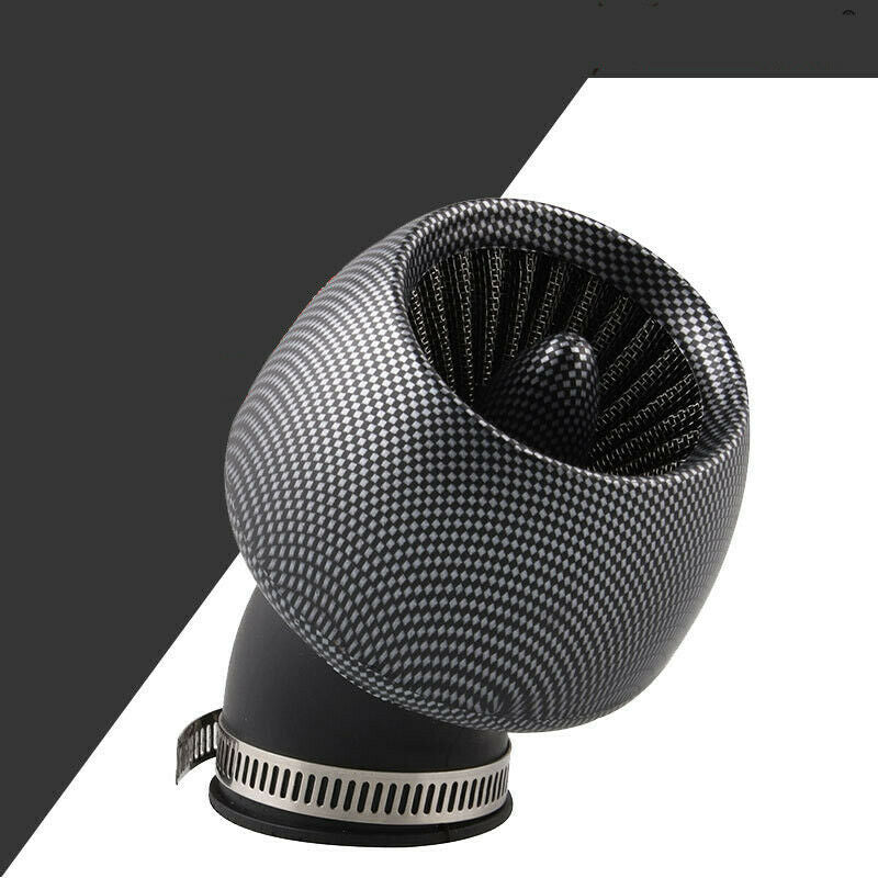 For 150cc 250cc ATV Quad Moped Universal Motorcycle Air Filter Carbon Fiber
