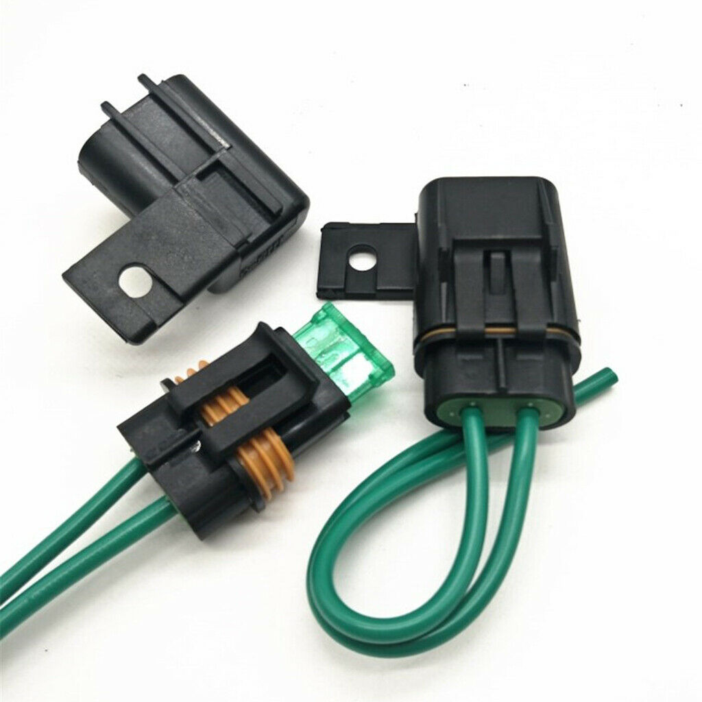 1 Set Waterproof Car Boat In-Line Fuse Holder and 30Amp Medium  Fuse