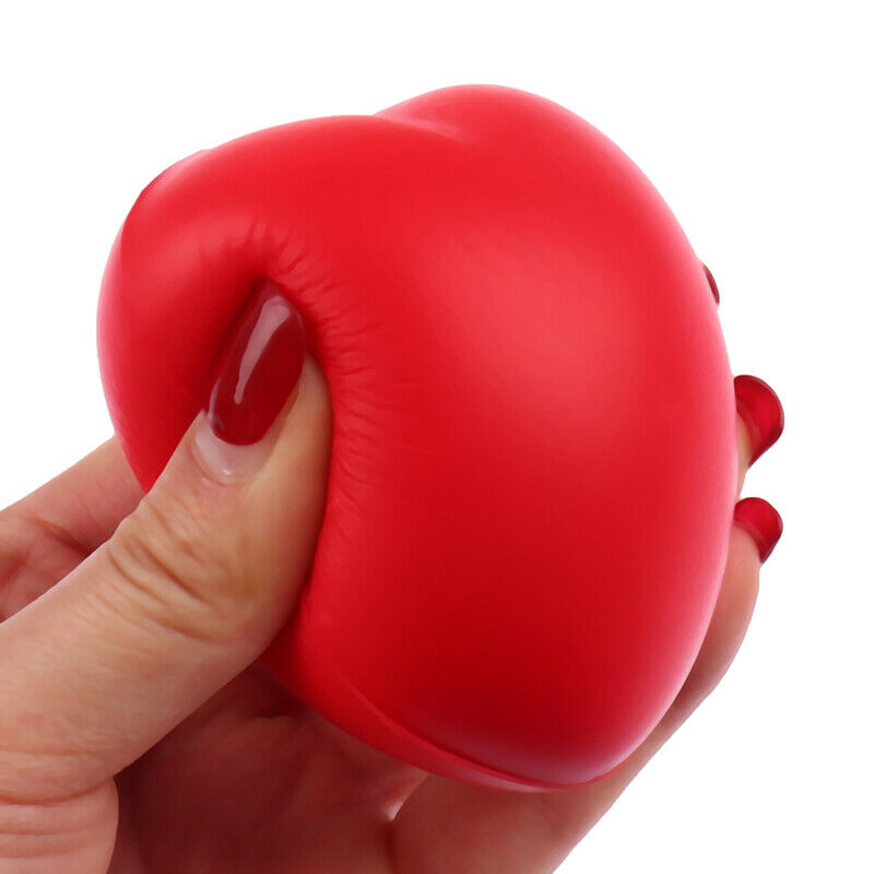 Heart Shaped Stress Relieve Ball For Kids Adults Anxiety Relief Autism Toys G XC