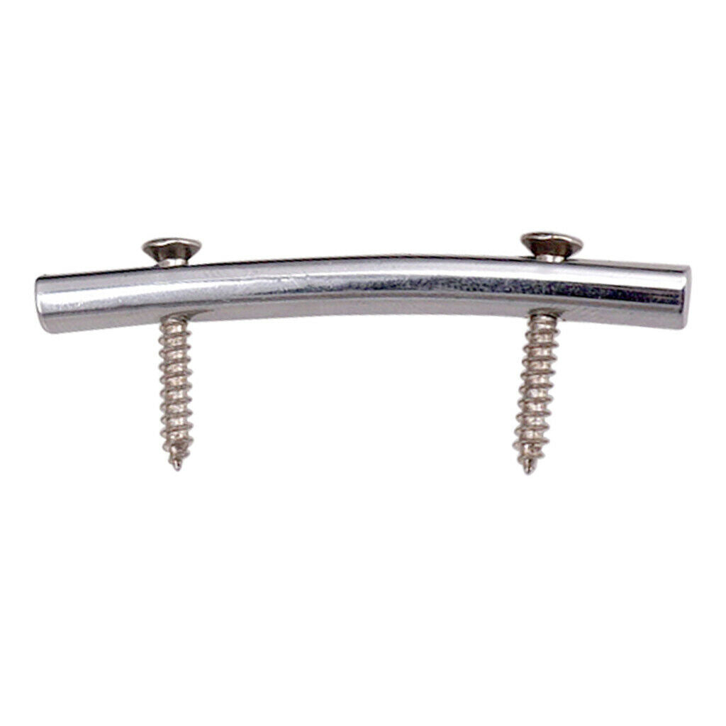 Pack of 2 Guitar String Retainer Bar Tension Bar with 2pcs Metal Strap Locks