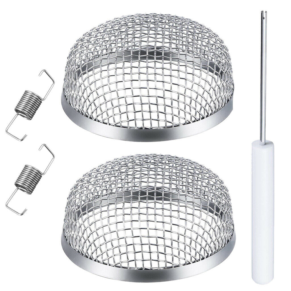 Stainless Steel RV Flying Insect Bug Screen Camper Heater Furnace Vent Cover
