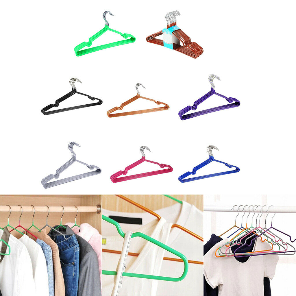 10x Cloth Rack Drying Rack Children Cloth Hanger Heavy-duty for Dry Cloth