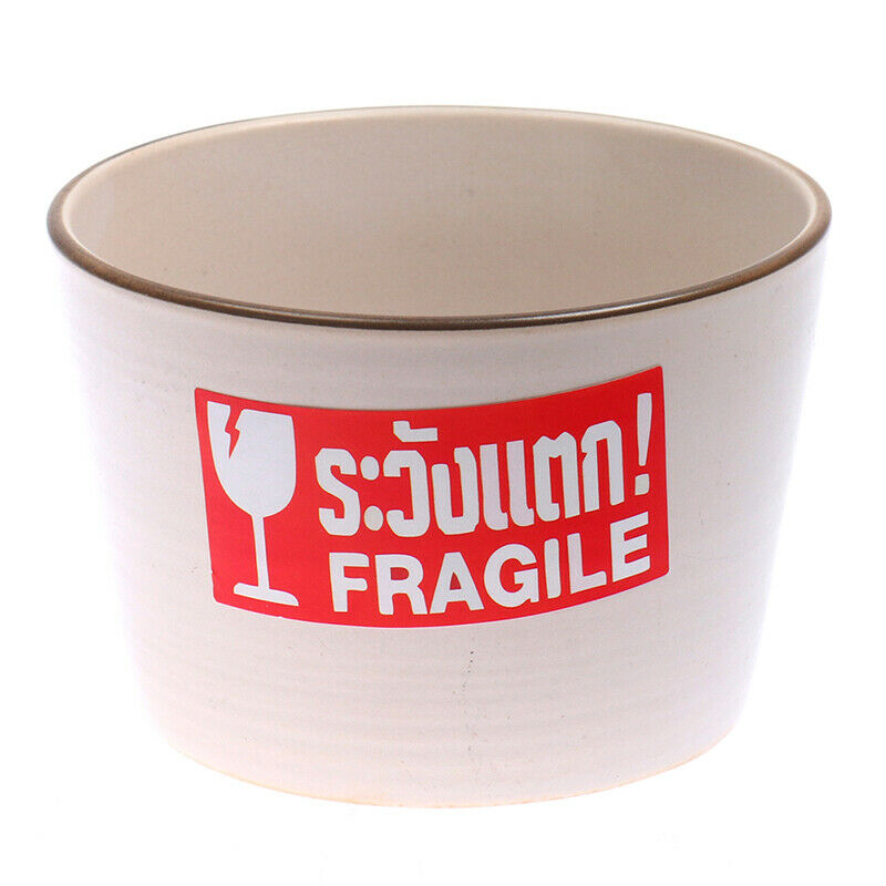 250 Labels Fragile Stickers 1 Roll 2.5cm*5cm Fragile Care Warning Packing LaFCA