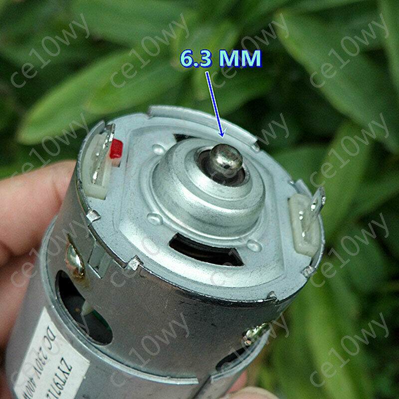 Micro Spindle Motor DC 220V 17000RPM 400W High Speed Cooling Fan Large Torque