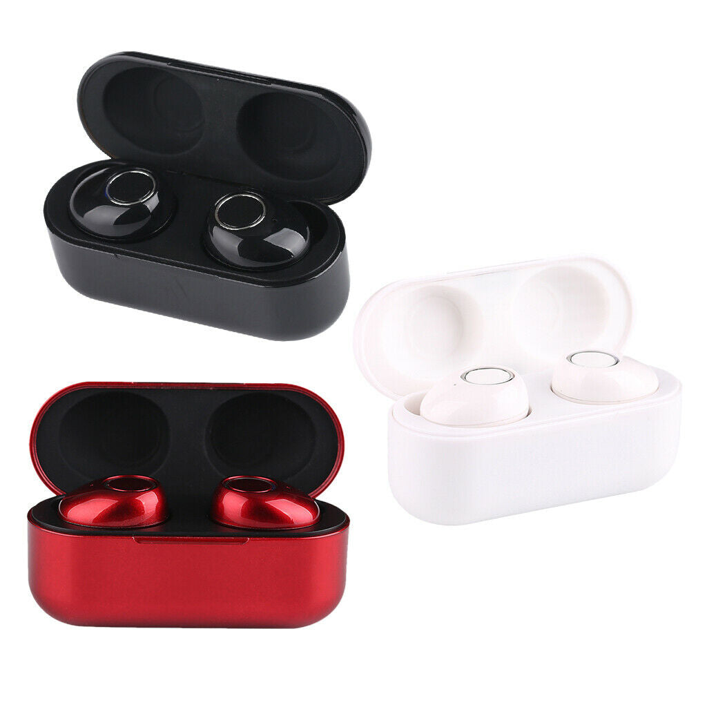 Wireless Sport Earbuds In-Ear Headsets Bluetooth 5.0 Hifi Stereo Black