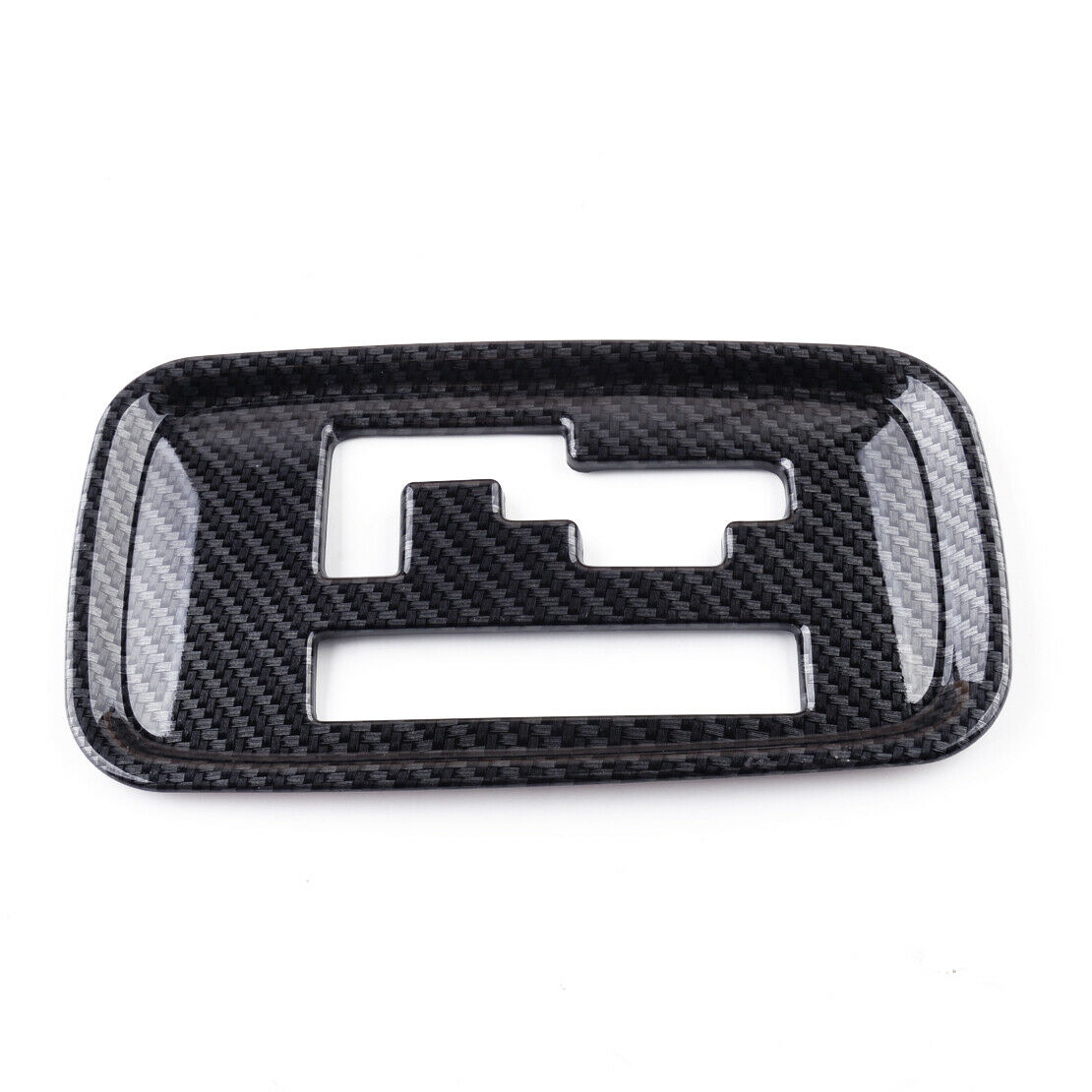ABS Carbon Fiber Inner Gear Shift Panel Cover Fit For Mitsubishi Outlander 13-20