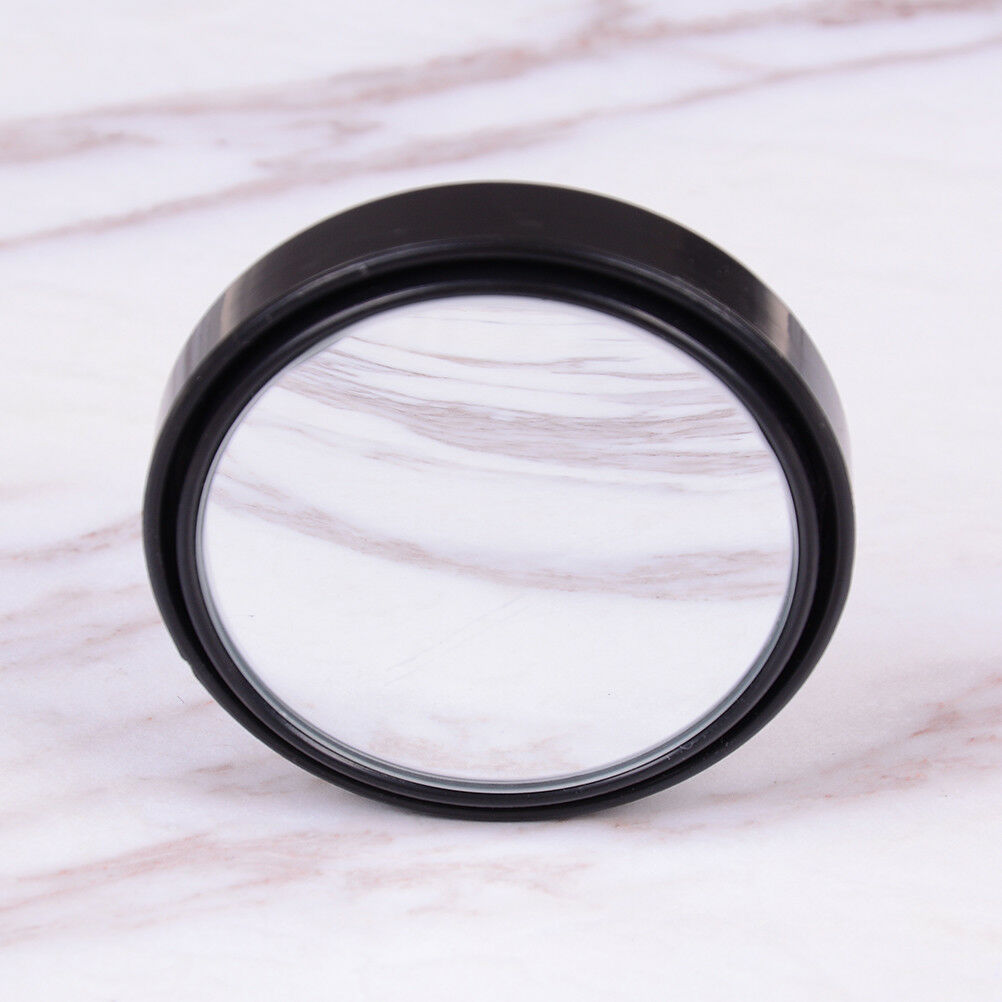 1PC Black car blind spot mirror 360° angle view adjustable rearview mirror S,CH