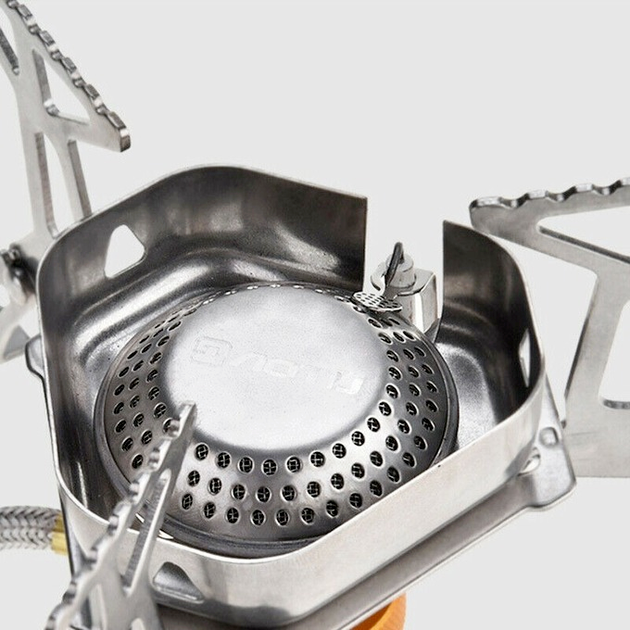 Portable Windproof Camping Gas Stove Mini Outdoor Foldable Cooking Burner3500W
