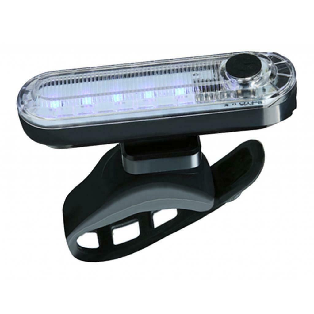 Set of 2 Portable Bike Flashlight Powerful Night Cycling Safety Alarm Torch