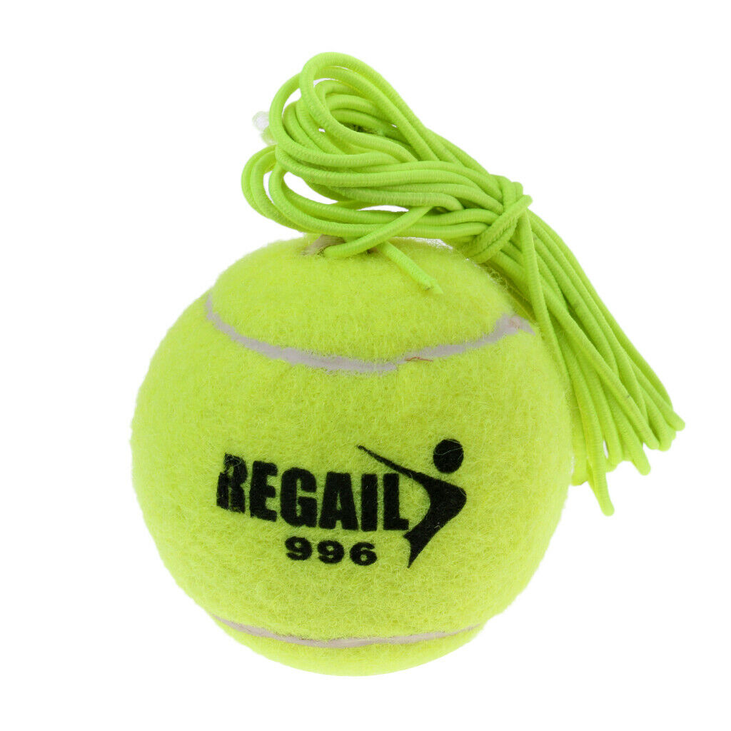 Solo Tennis Trainer Ball Single Practice Self Return Ball with String Base Tools