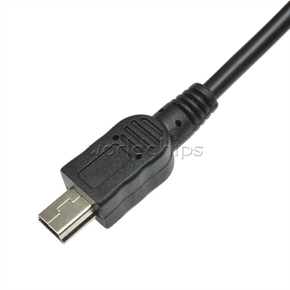 DC-DC 12V to 5V 3A 15W Voltage Regulator Mini USB 5 Pin Cable for Car Charger